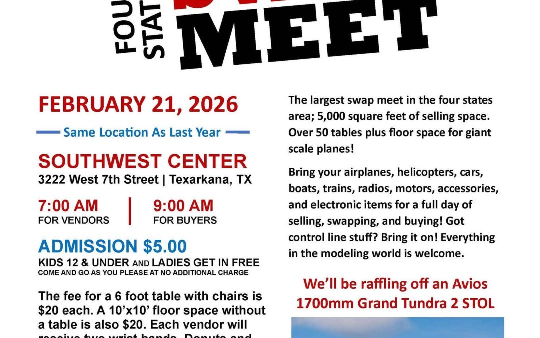 Swap Meet – Texarkana RC Club